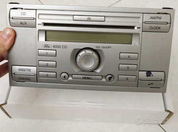 Autoradio Ford 6000 CD con manuale d'uso