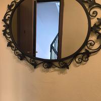 Mobilio ingresso ferro battuto lavorato a mano