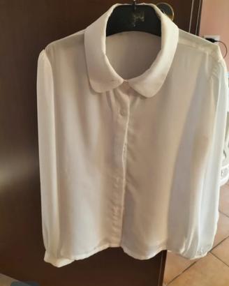 camicia bambina raso Alice Pi 10 anni 