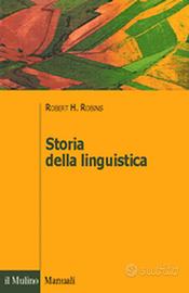 R.H. Robins storia della linguistica Il Mulino