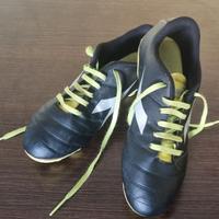 Scarpe Calcio Bambino Diadora Nero Giallo Fluo N36