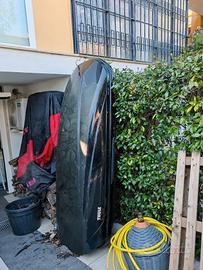 portapacchi Thule 900  doppia apertura più barre