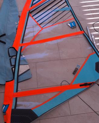 windsurf bambini rig completo vela 1.5