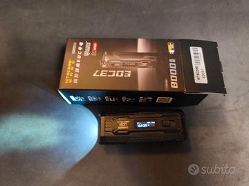 Torcia Nitecore edc37 8000 lumen