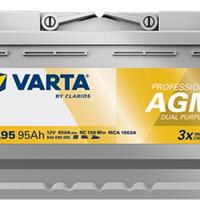 Batteria servizi AGM 95Ah Varta Professional 