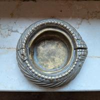 Posacenere Vintage in Ottone Massiccio