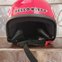 Casco Hello Kitty XS 53 cm rosso by HDM helmet