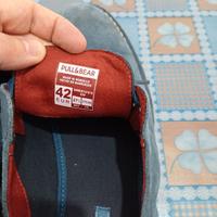 Scarpe Pull & Bear n. 42 blu scamosciate