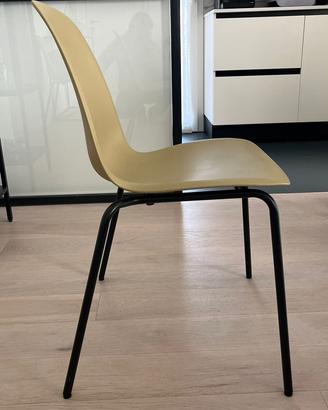 Set di 6 sedie ikea giallo ocra