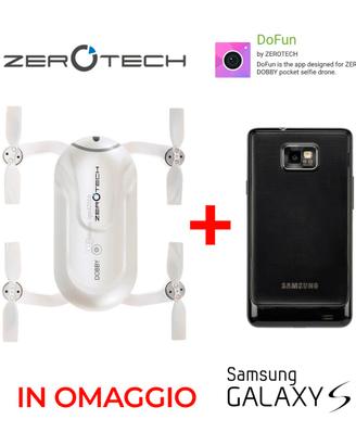 Drone dobby zerotech 4k + 4 eliche OMAGGIO
