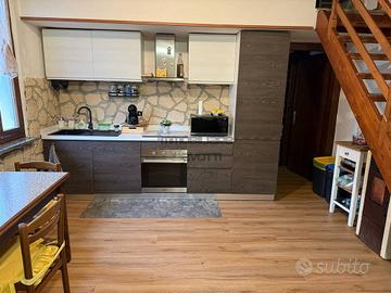 BILOCALE ULTIMO PIANO CON CAMINO