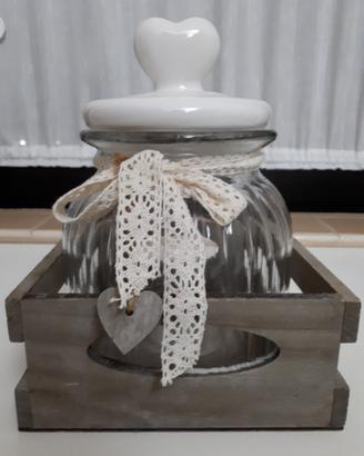 Barattolo shabby