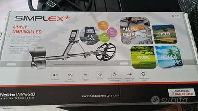 metal detector simplex +