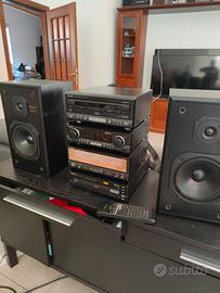 Sistema Hi-Fi Technics CA10 completo con Casse