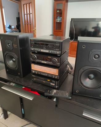 Sistema Hi-Fi Technics CA10 completo con Casse