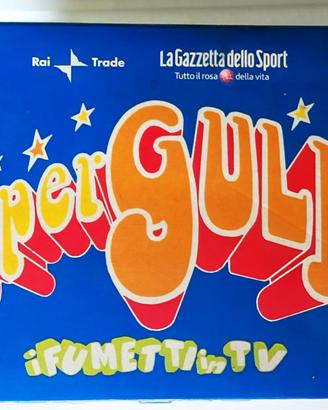COLLEZIONE COFANETTO DVD SUPERGULP - FUMETTI IN TV
