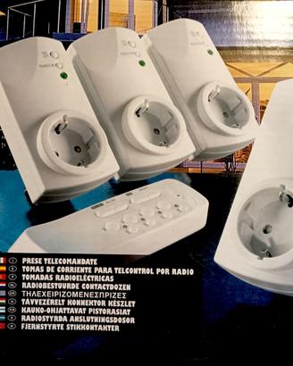 3 prese telecomandate wireless