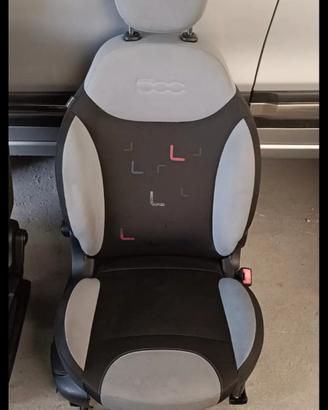 tappezzeria fiat 500L e sterzo