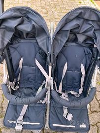 Passeggino gemellare cam