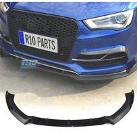 SPOILER LIP ANTERIORE AUDI A3 8V LOOK SLINE IN ABS