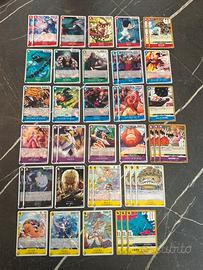 Lotto carte One Piece OP11