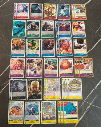 Lotto carte One Piece OP11