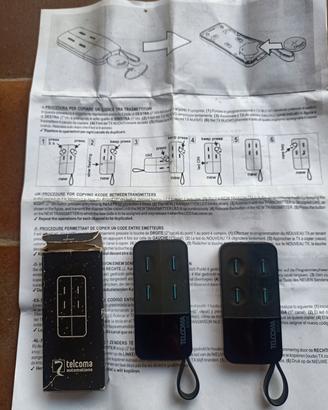 telecomando per cancello Telcoma