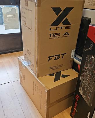 coppia casse FBT XLITE 112A