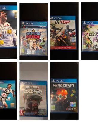 ps4 videogiochi vari