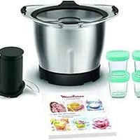 Moulinex XF387E, Mini Ciotola per Cuocere, 1,4 L,
