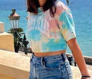Tommy Jeans T-shirt con stampa - tie dye multi