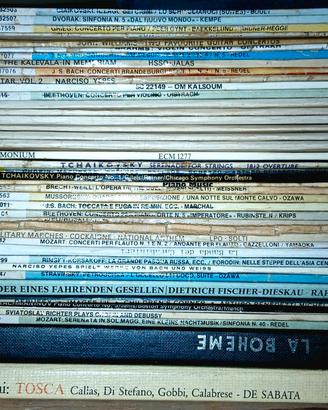 Lotto di 33 dischi vinile classica