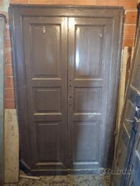 antiche porte da interno in legno massello