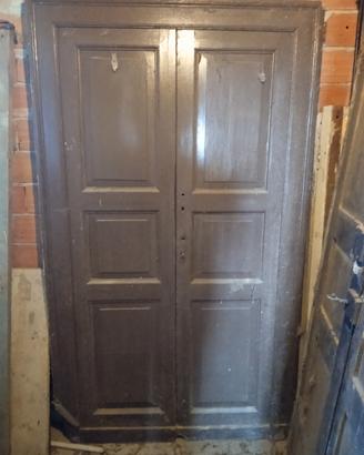 antiche porte da interno in legno massello
