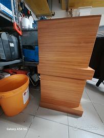 2 comodini in legno teck