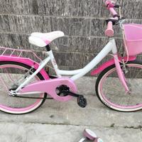 bicicletta bambina rosa da 20