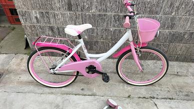 bicicletta bambina rosa da 20