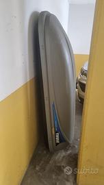 Box tetto auto Thule Ocean 200 grigio 450L