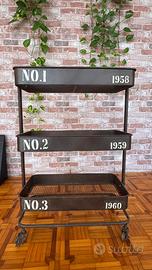 Carrello vintage/stile industriale Maison du Monde