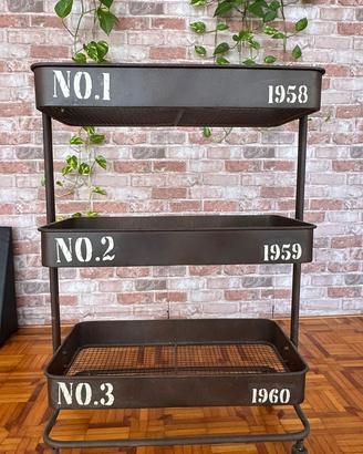 Carrello vintage/stile industriale Maison du Monde