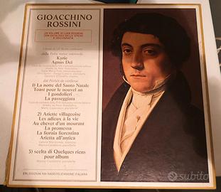 Box Cofanetto Rossini con 2 Vinili e 1 libro