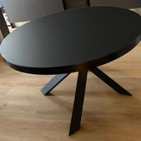 Tavolo rotondo allungabile Ø 120 (160) Kave Home