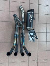 Scarico in titanio sc per BMW s1000r - rr dal 2019