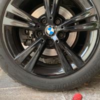 Cerchi lega 17 BMW neri x serie 2