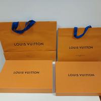 SCATOLE LOUIS VUITTON ORIGINALE+SHOPPER+ DUST BAG.