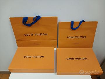SCATOLE LOUIS VUITTON ORIGINALE+SHOPPER+ DUST BAG.