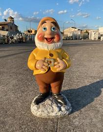 Statua Gongolo Nano Nani Biancaneve Giardino