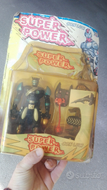 Robot tipo Power Rangers vintage confezionato