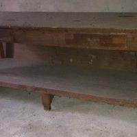 Rustico Tavolo in abete 80x250