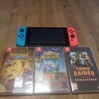 Nintendo switch con giochi